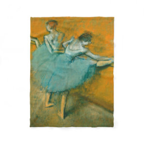 Edgar Degas Dancers at the Barre Print: Ballet Art Fleece Blanket