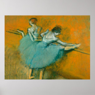 Edgar Degas Dancers at the Barre Print: Ballet Art Poster
