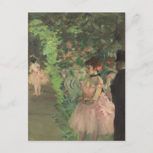Edgar Degas  Dancers Backstage 1876_1883 Postcard