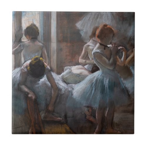 Edgar Degas _ Dancers Ceramic Tile