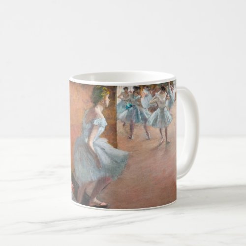 Edgar Degas _ Dancers Climbing a Staircase Coffee Mug