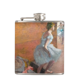 Edgar Degas - Dancers Climbing a Staircase Flask