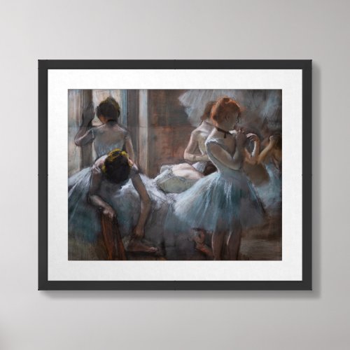 Edgar Degas _ Dancers Framed Art