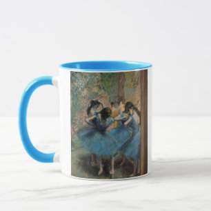 Edgar Degas Dancers in blue, 1890 Mug
