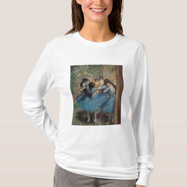 Edgar Degas | Dancers in blue, 1890 T-Shirt (Front)