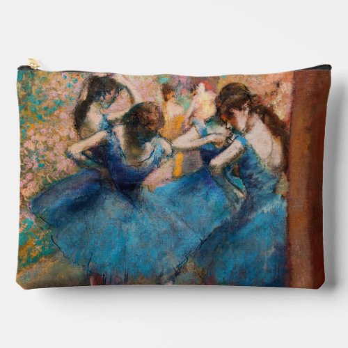Edgar Degas _ Dancers in blue Accessory Pouch