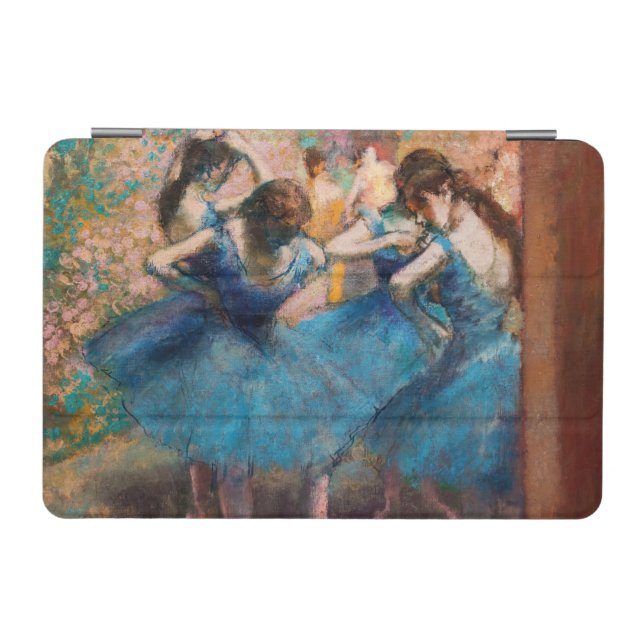 Edgar Degas - Dancers in blue iPad Mini Cover (Horizontal)