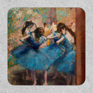 Edgar Degas - Dancers in blue Patch