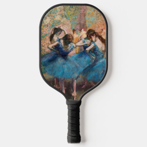 Edgar Degas _ Dancers in blue Pickleball Paddle