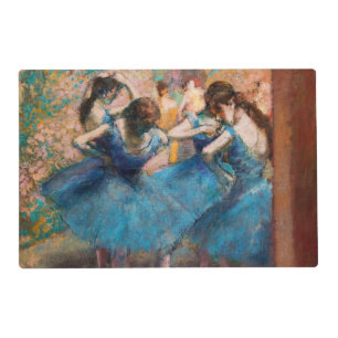 Edgar Degas - Dancers in blue Placemat