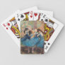 Edgar Degas - Dancers in blue Playing Cards