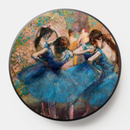Edgar Degas _ Dancers in blue PopSocket