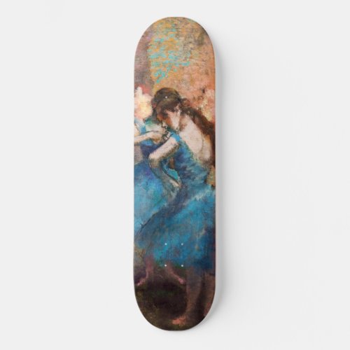 Edgar Degas _ Dancers in blue Skateboard
