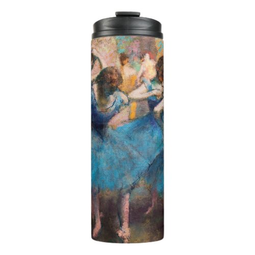 Edgar Degas _ Dancers in blue Thermal Tumbler