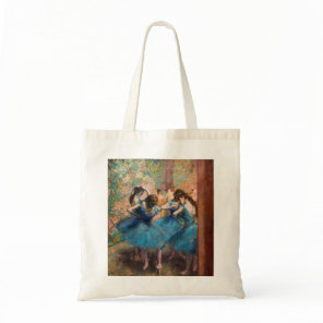 Edgar Degas - Dancers in blue Tote Bag