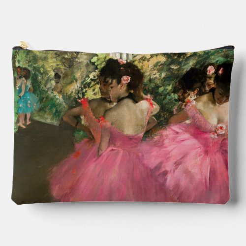 Edgar Degas _ Dancers in pink Accessory Pouch