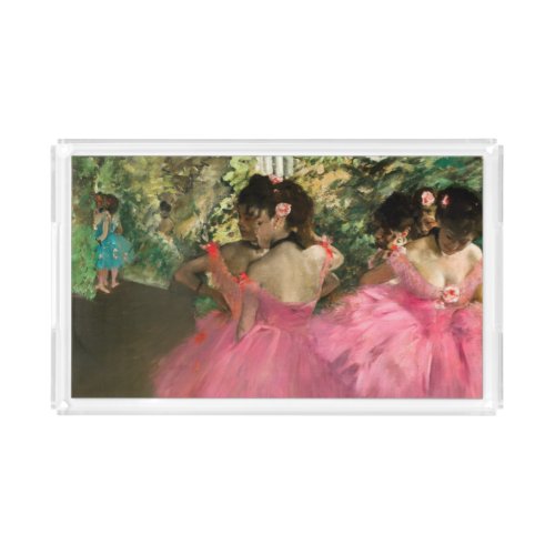 Edgar Degas _ Dancers in pink Acrylic Tray