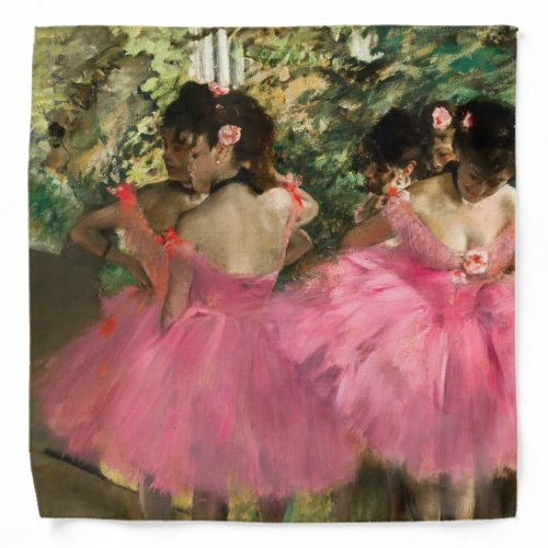 Edgar Degas _ Dancers in pink Bandana