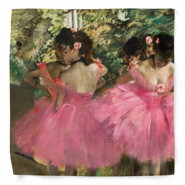 Edgar Degas - Dancers in pink Bandana (Front)