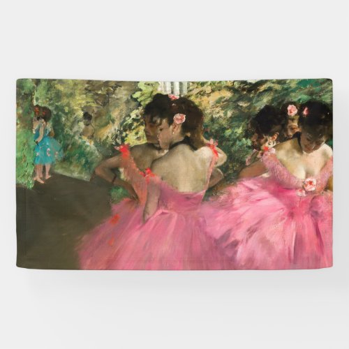 Edgar Degas _ Dancers in pink Banner