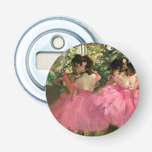 Edgar Degas - Dancers in pink Bottle Opener