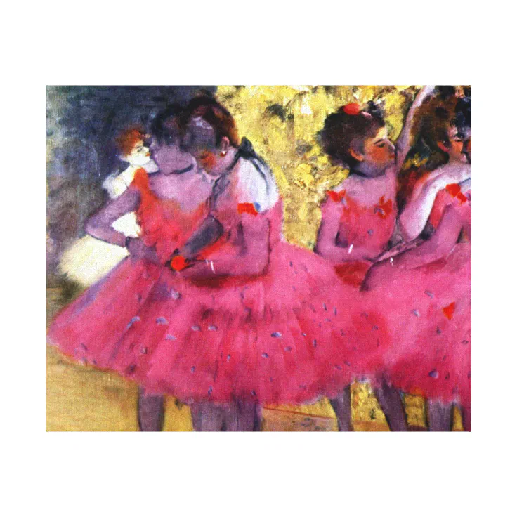 edgar degas pink ballerina