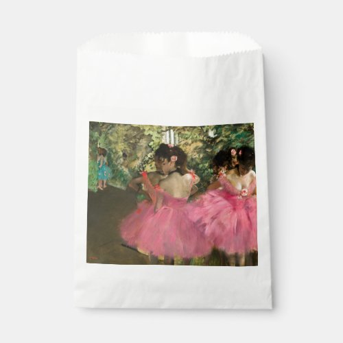 Edgar Degas _ Dancers in pink Favor Bag