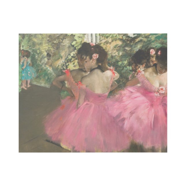 Edgar Degas - Dancers in pink Gallery Wrap (Front)