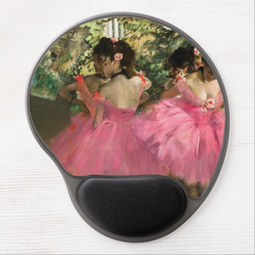 Edgar Degas _ Dancers in pink Gel Mouse Pad