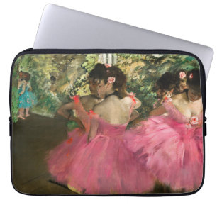 Edgar Degas - Dancers in pink Laptop Sleeve