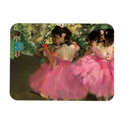 Edgar Degas _ Dancers in pink Magnet