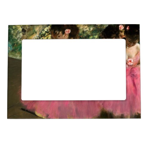 Edgar Degas _ Dancers in pink Magnetic Frame