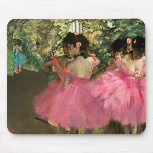 Edgar Degas _ Dancers in pink Mouse Pad