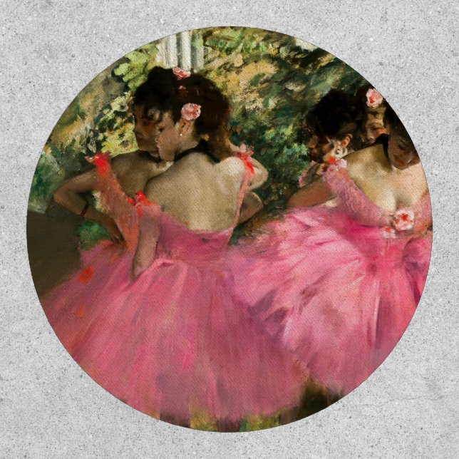 Edgar Degas - Dancers in pink Patch (Front)