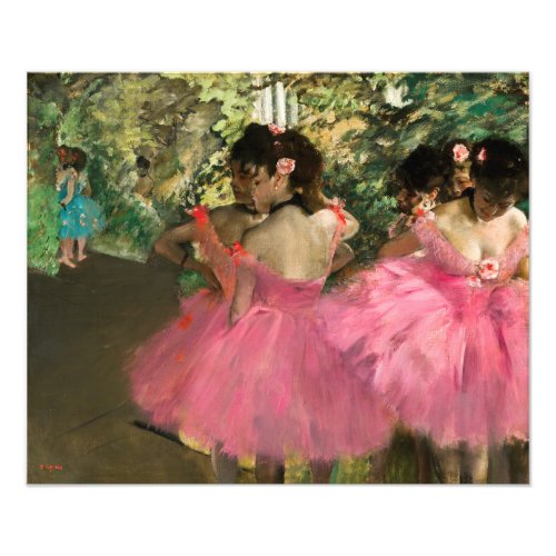 Edgar Degas _ Dancers in pink Photo Print