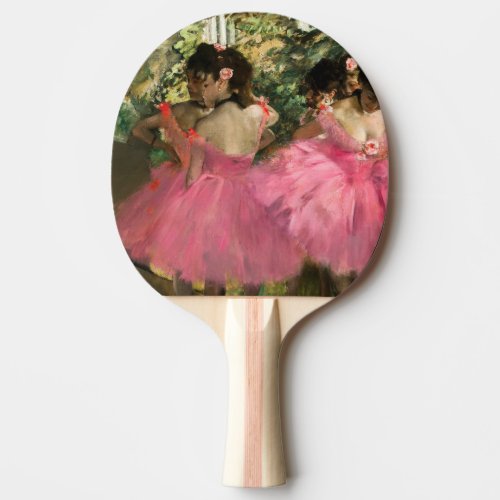 Edgar Degas _ Dancers in pink Ping Pong Paddle