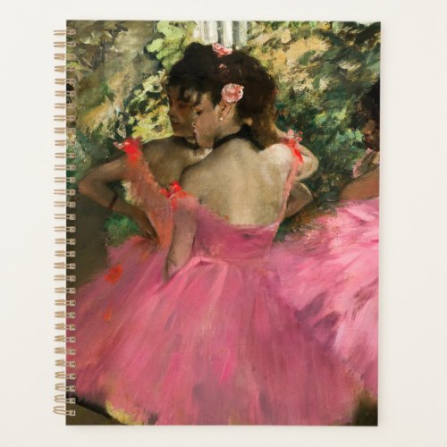 Edgar Degas _ Dancers in pink Planner