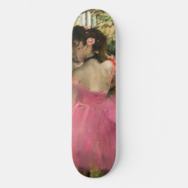 Edgar Degas - Dancers in pink Skateboard (Front)