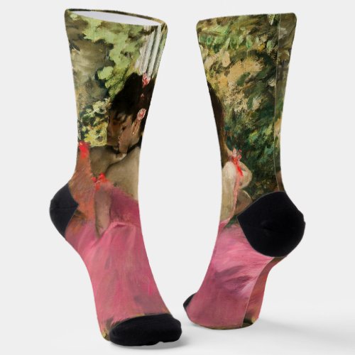 Edgar Degas _ Dancers in pink Socks