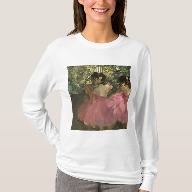 Edgar Degas - Dancers In Pink T-Shirt (Front)