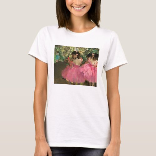 Edgar Degas _ Dancers in pink T_Shirt