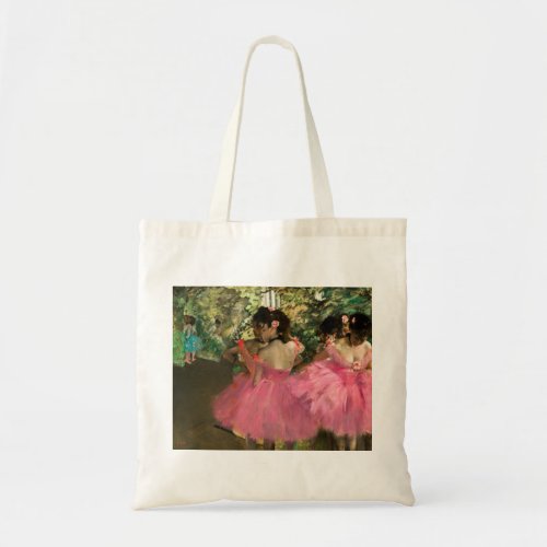 Edgar Degas _ Dancers in pink Tote Bag