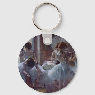 Edgar Degas - Dancers Keychain