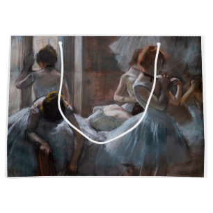 Edgar Degas - Dancers Large Gift Bag