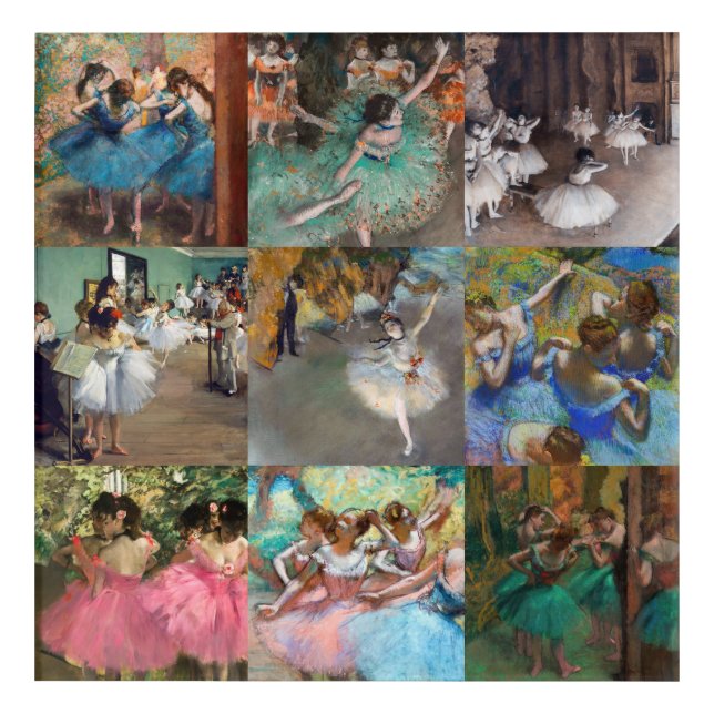Edgar Degas - Dancers Masterpiece Selection Acrylic Print (Front)
