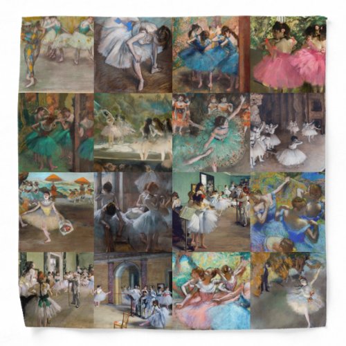 Edgar Degas _ Dancers Masterpiece Selection Bandana