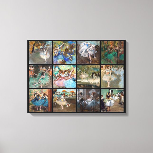 Edgar Degas - Dancers Masterpiece Selection Canvas Print (Front)
