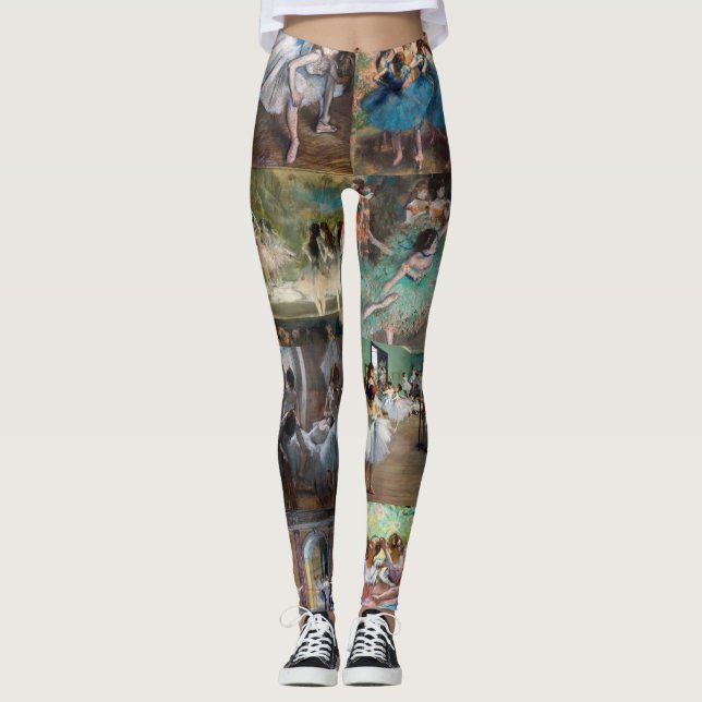 Edgar Degas - Dancers Masterpiece Selection Leggings (Front)
