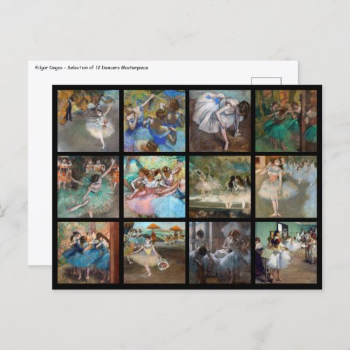 Edgar Degas _ Dancers Masterpiece Selection Postcard