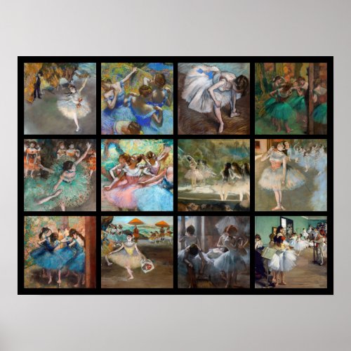 Edgar Degas _ Dancers Masterpiece Selection Poster
